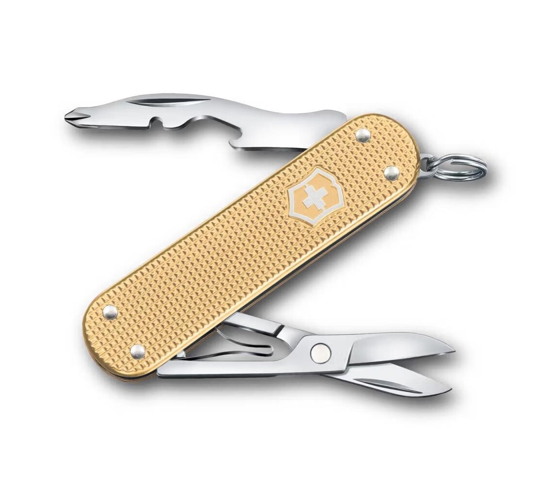 Victorinox - Multifunkční kapesní nůž COMPANION S ALOX 5,8 cm/5 funkcí zlatá 0.6261.28