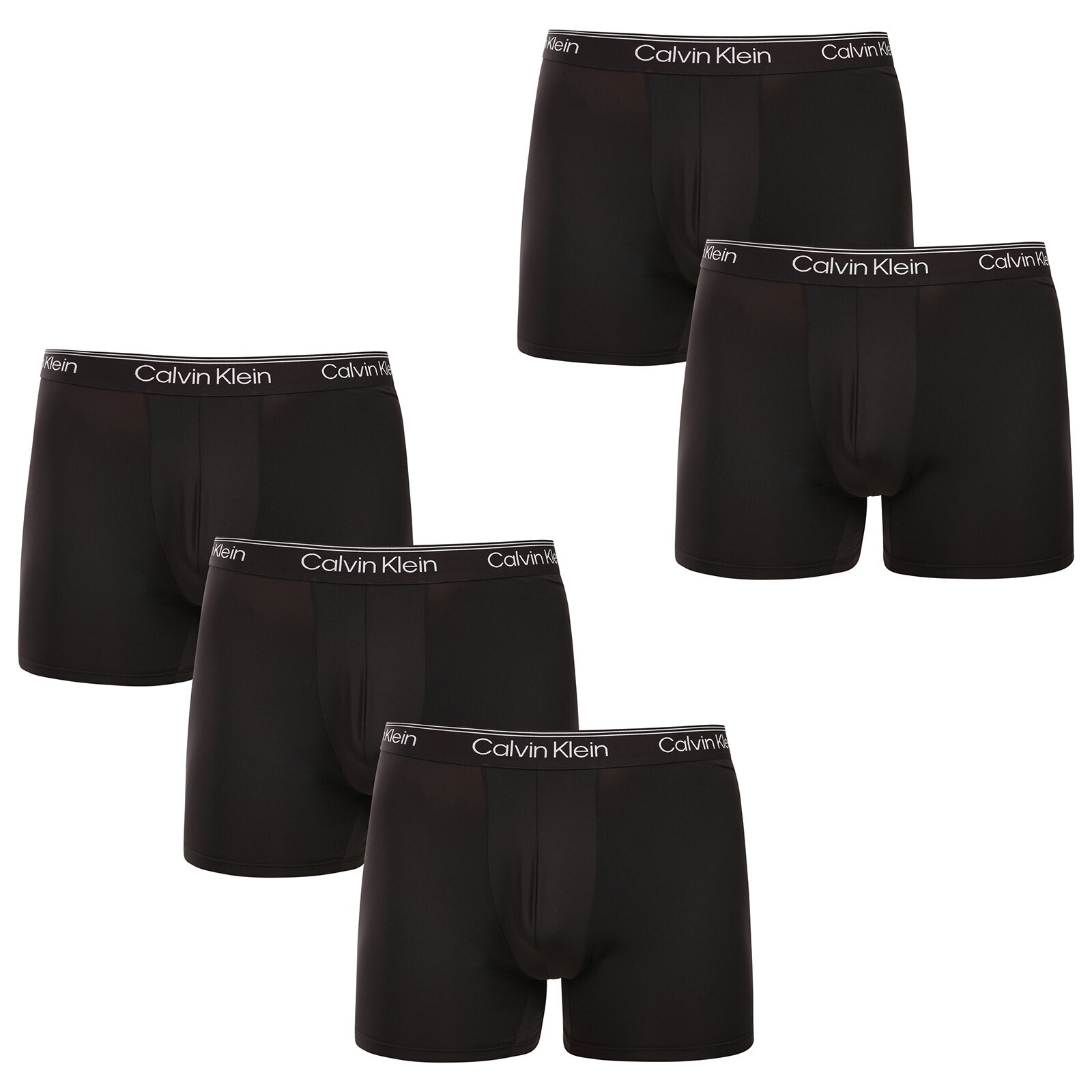 5PACK pánské boxerky Calvin Klein černé (NB4413-UB1) M, trenky / trenýrky