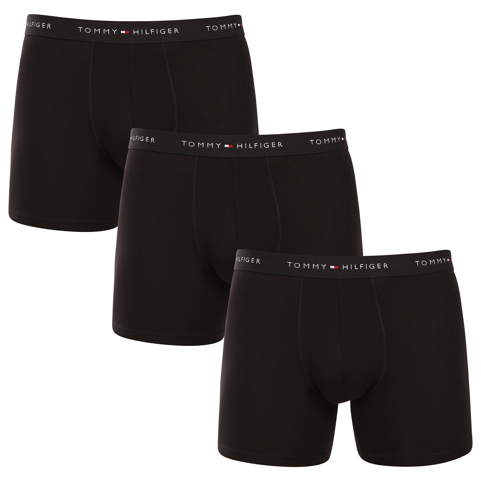 3PACK pánské boxerky Tommy Hilfiger černé (UM0UM03696 0XK) XXL, trenky / trenýrky