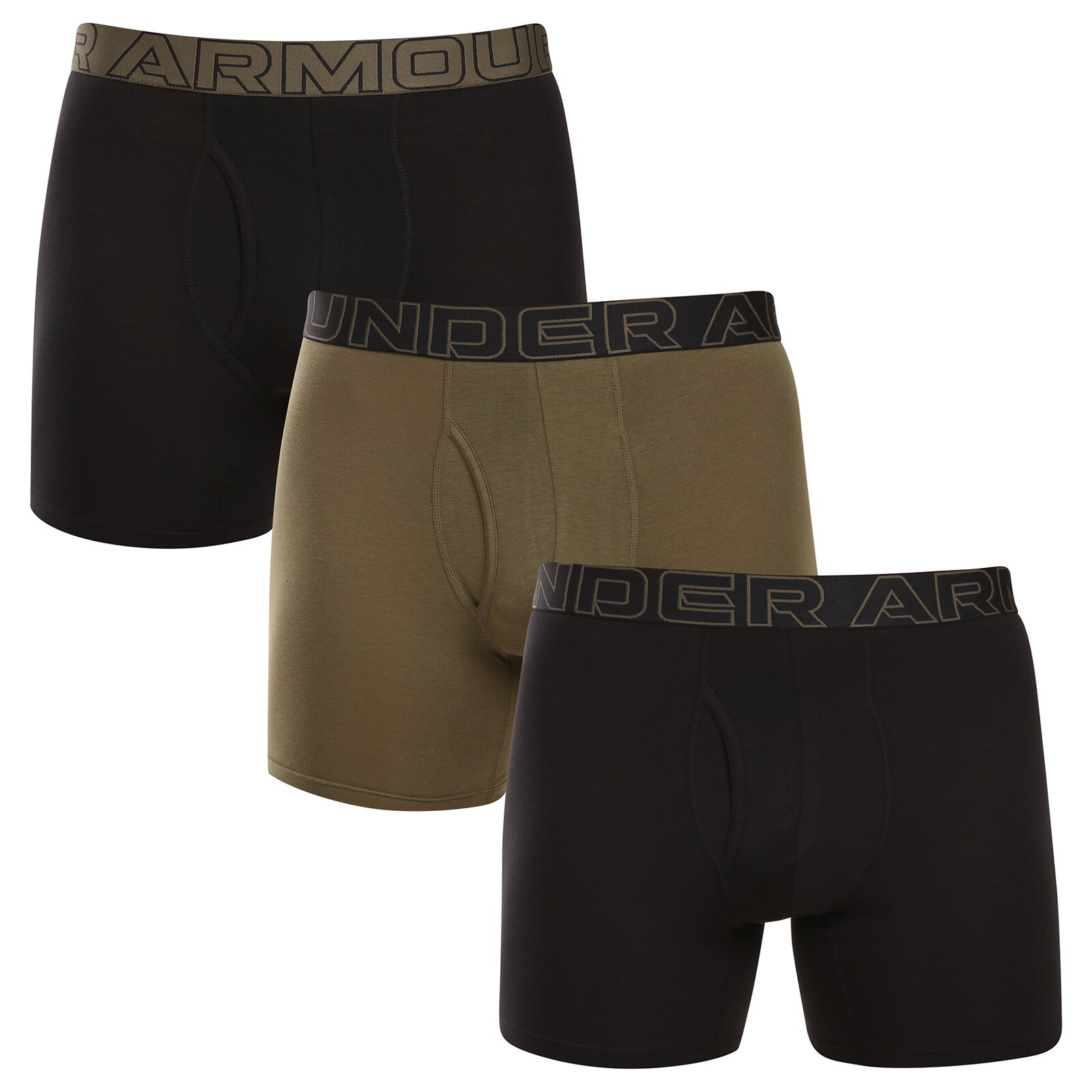 3PACK pánské boxerky Under Armour vícebarevné (1383889 005) XL, trenky / trenýrky