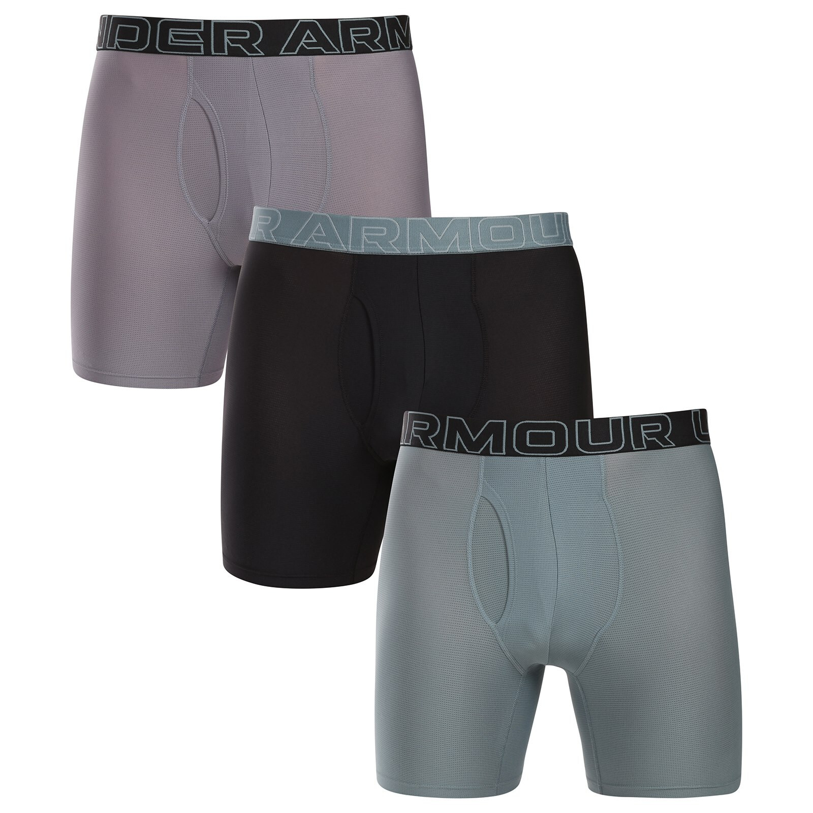 3PACK pánské boxerky Under Armour vícebarevné (1383884 587) XL, trenky / trenýrky
