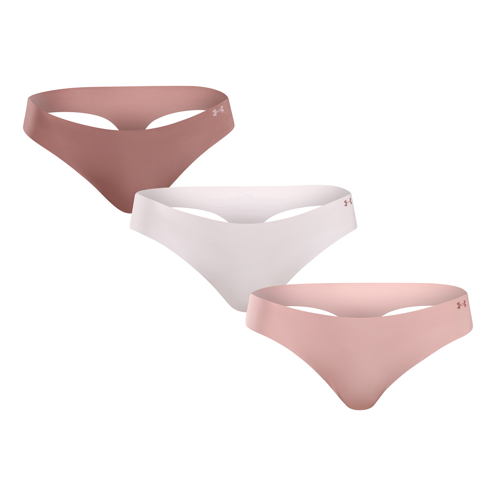 3PACK dámská tanga Under Armour vícebarevná (1383893 014) L