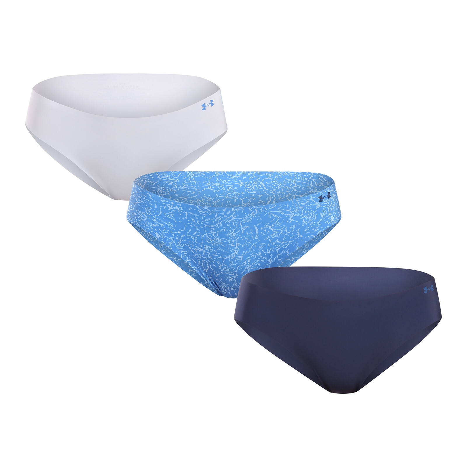 3PACK dámské kalhotky Under Armour bezešvé vícebarevné (1383898 402) M