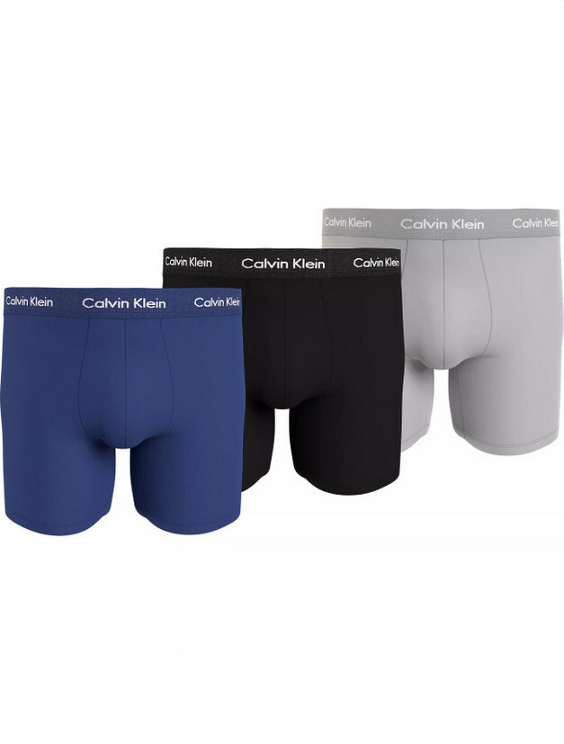 3PACK pánské boxerky Calvin Klein nadrozměr vícebarevné (NB3378A-GW4) 4XL, trenky / trenýrky