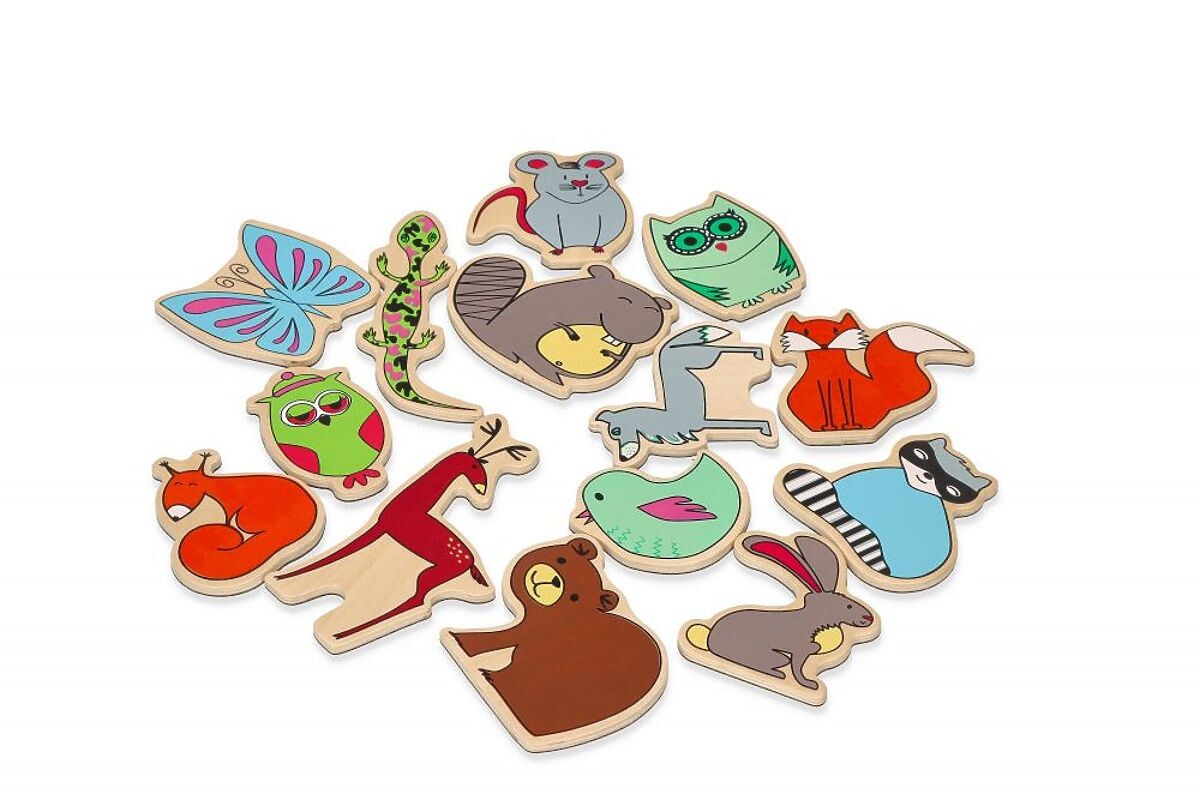Lesní zvířata magnety