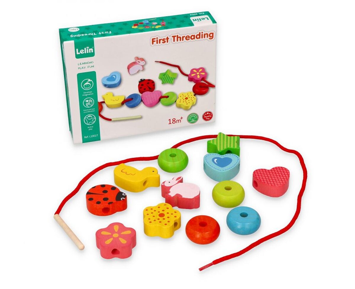 Korálky na navlékání pro batole