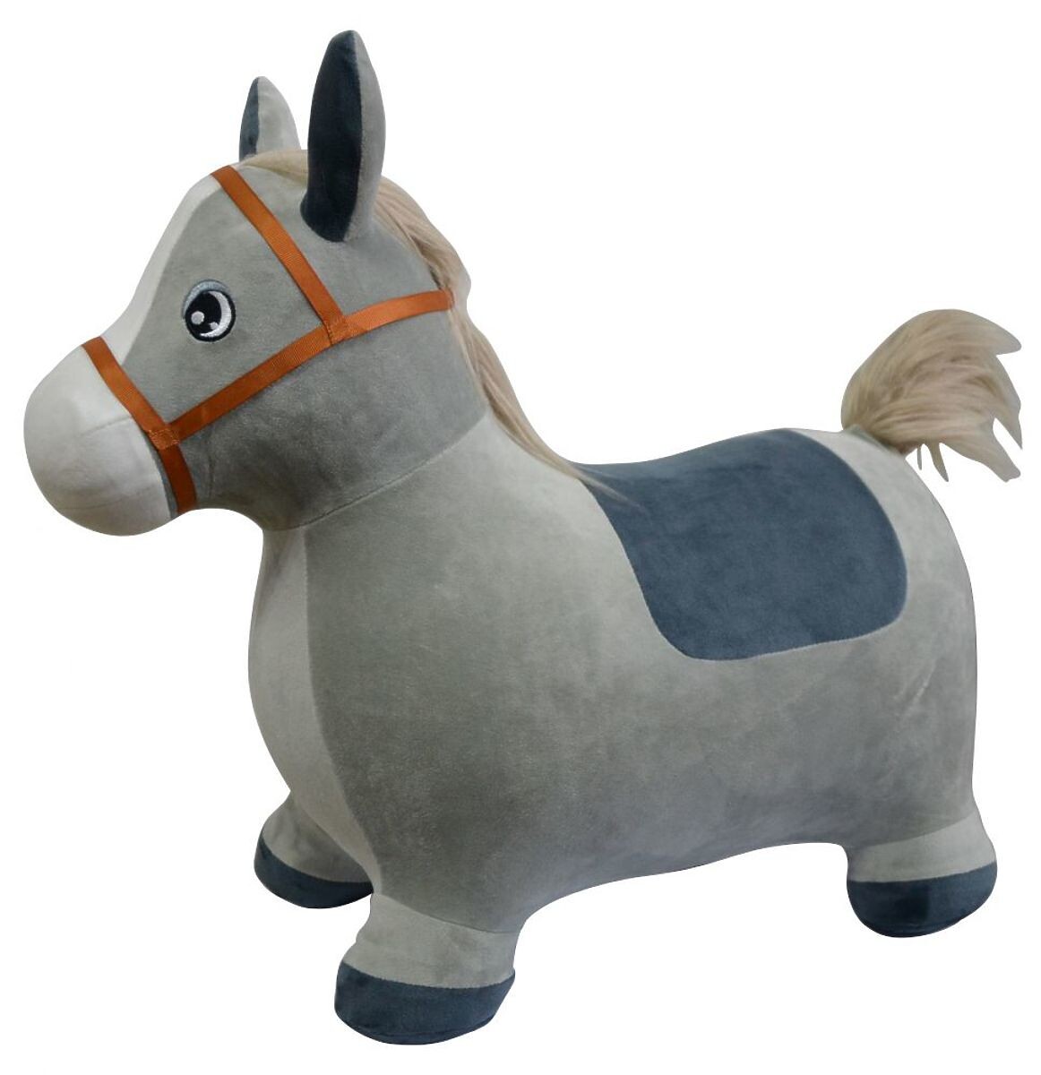 Skákací Oslík - v sadě s potahem a pumpičkou