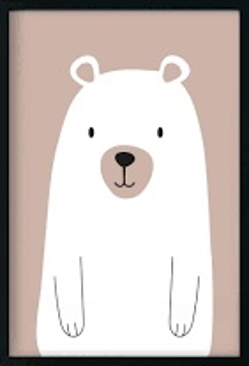 Samolepka na zeď PASTELOWE LOVE® poster bear 39128-0,