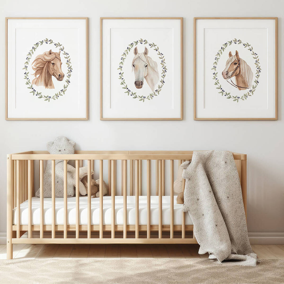 Samolepka na zeď PASTELOWE LOVE® poster horse for children 39129-0,