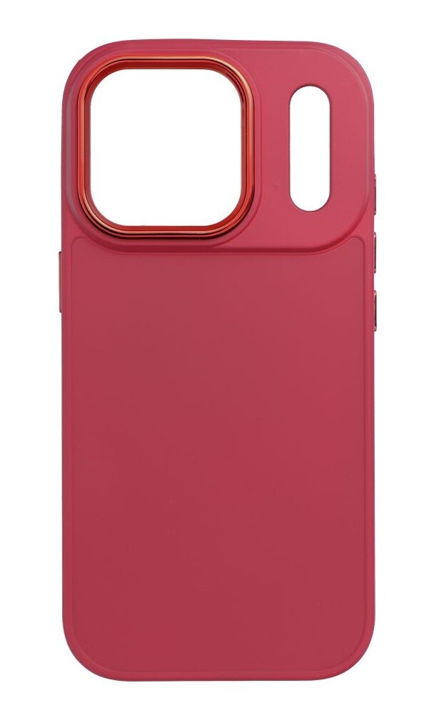 Kryt TopQ Frame iPhone 17 Pro malinový 143043