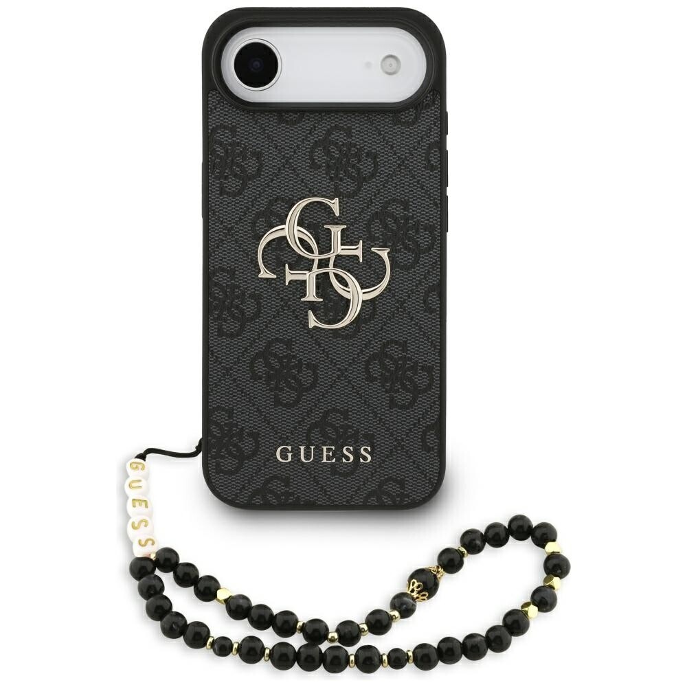 Zadní kryt GUESS 4G Strap 4G Classic Logo pro iPhone Air black