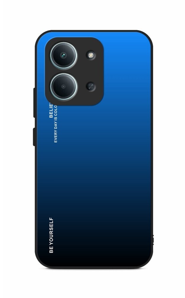 Kryt TopQ LUXURY Xiaomi Redmi 15C pevný duhový modrý 141664