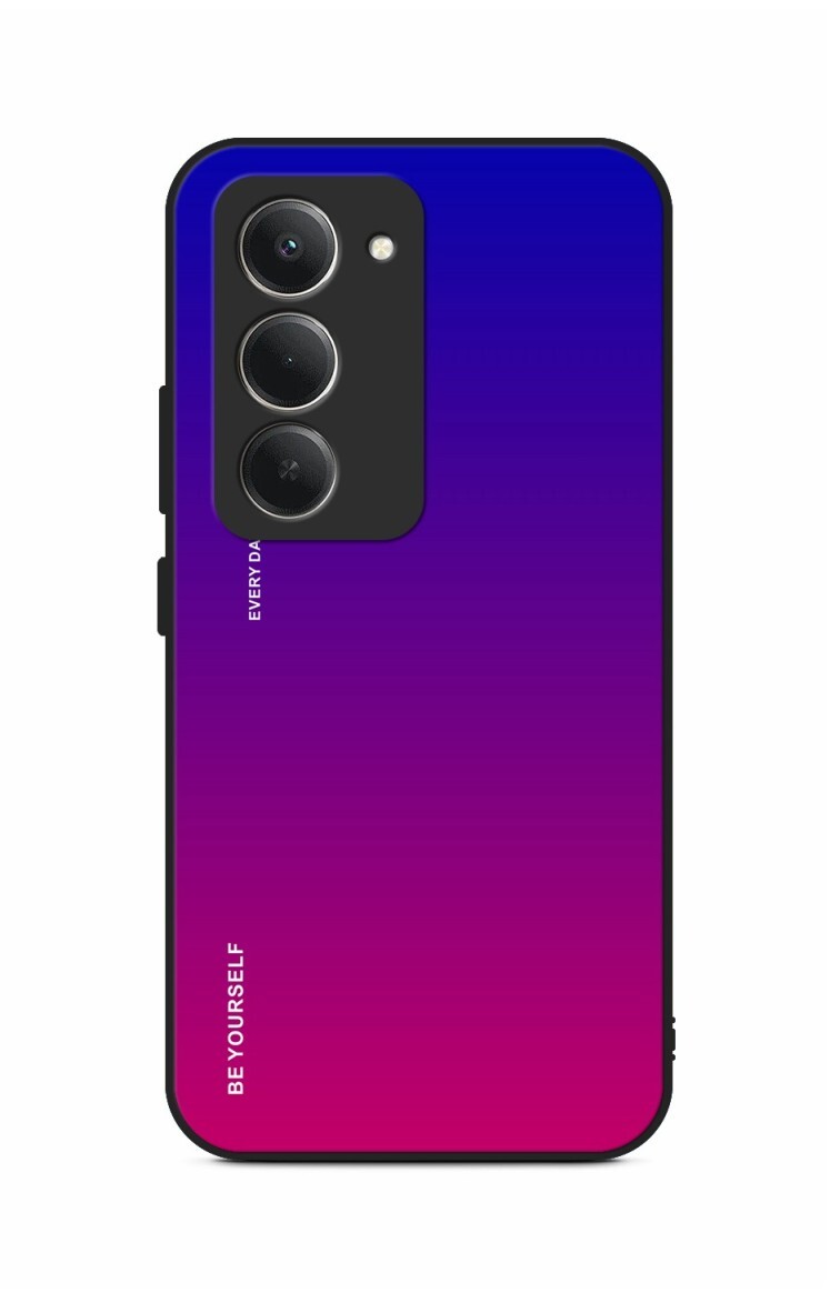 Kryt TopQ LUXURY Xiaomi Redmi 15 pevný duhový fialový 141632