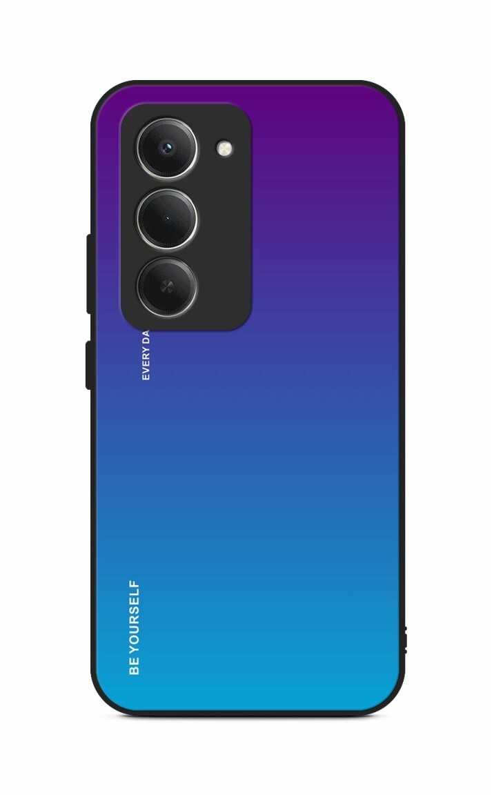Kryt TopQ LUXURY Xiaomi Redmi 15 pevný duhový purpurový 141631