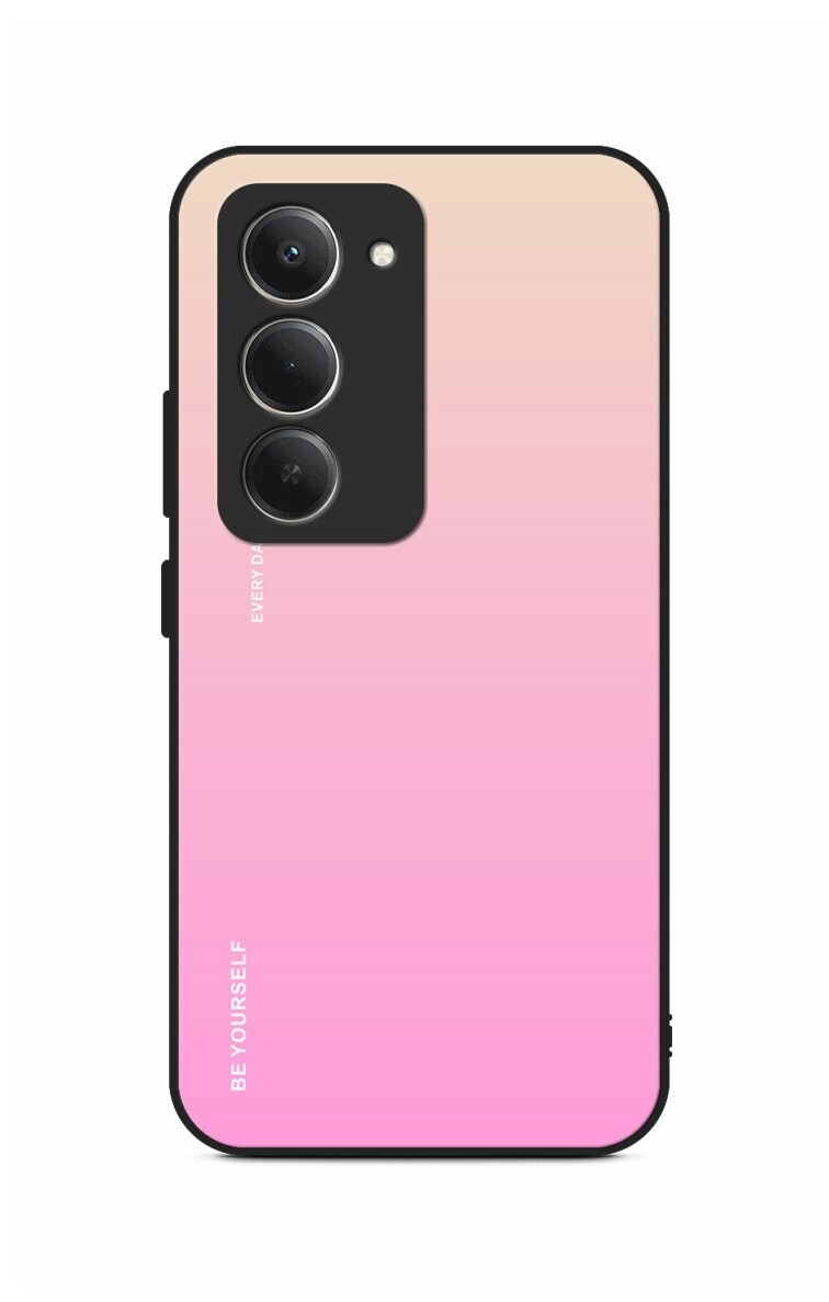 Kryt TopQ LUXURY Xiaomi Redmi 15 pevný duhový meruňkový 141625