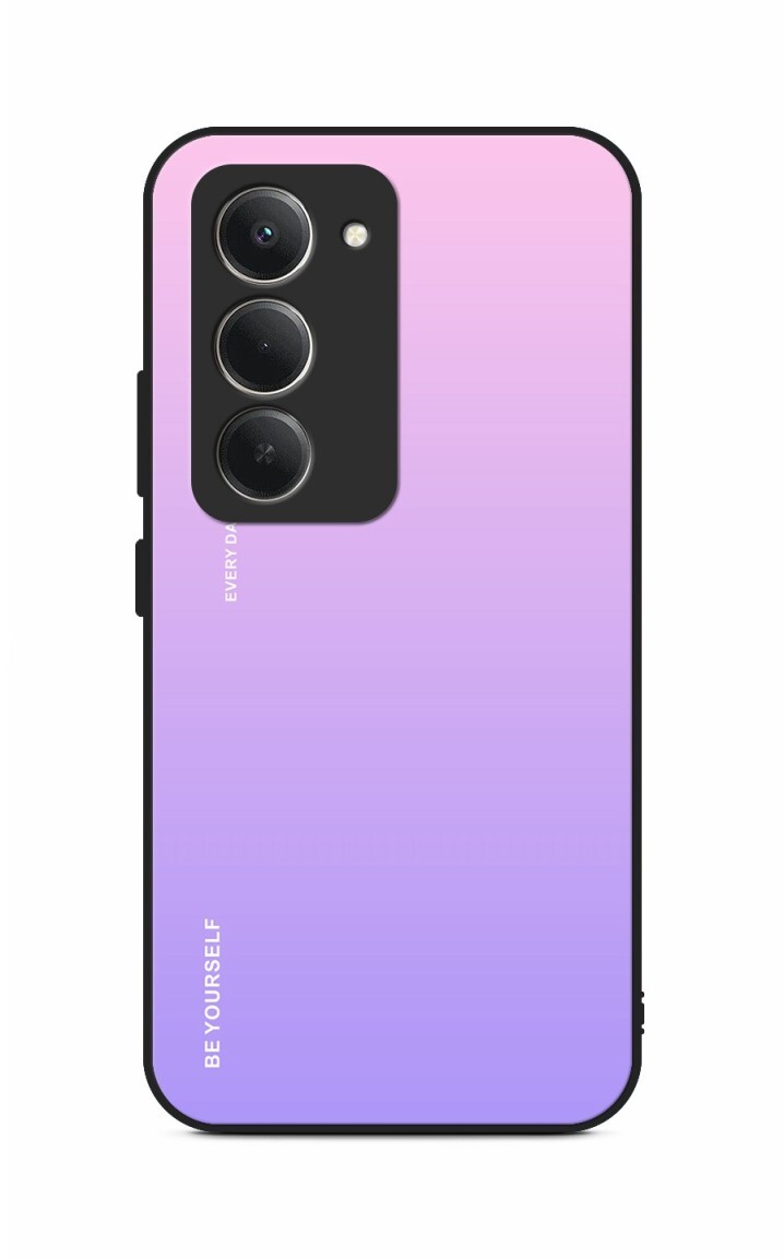 Kryt TopQ LUXURY Xiaomi Redmi 15 pevný duhový růžový 141624