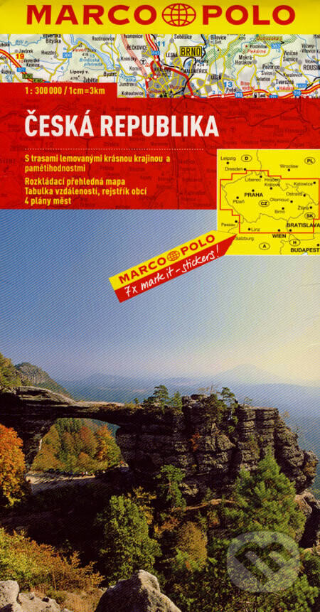 Česká republika 1:300 000 - Marco Polo