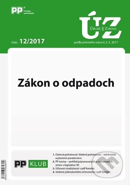 Úplné znenia zákonov 12/2017 - Poradca podnikateľa