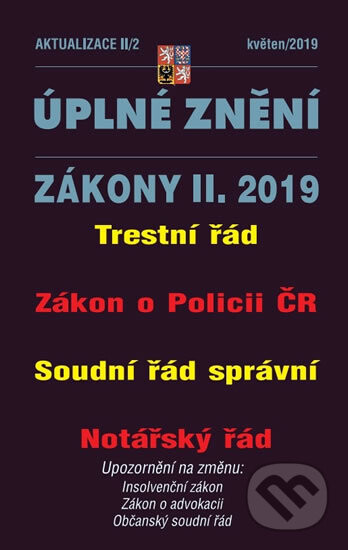 Aktualizace II/2 2019 - Poradce s.r.o.