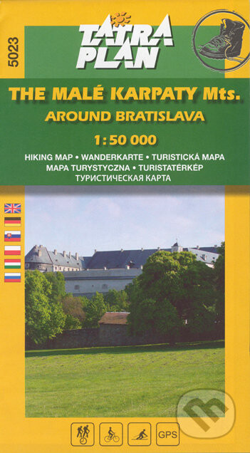 The Malé Karpaty Mts., Surroundings of Bratislavy 1:50 000 - TATRAPLAN