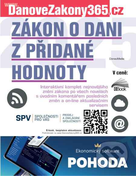 Zákon o dani z přidané hodnoty 2025 - Kolektiv autorů