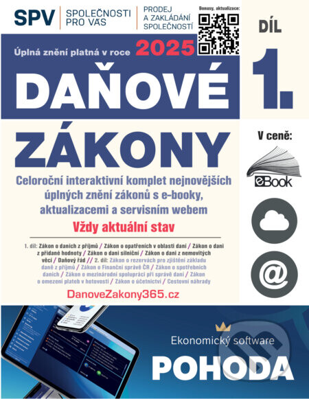 Daňové zákony 2025 (Díl 1.) - DonauMedia