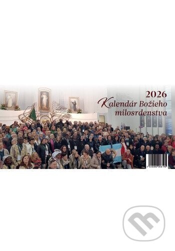 Kalendár Božieho milosrdenstva 2026 (stolový) - Kongregácia sestier Matky Božieho Milosrdenstva