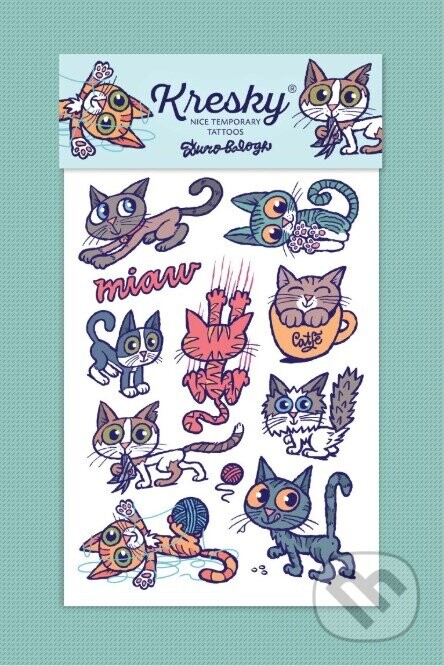 Kresky: Mačky - Ďuro Balogh (ilustrátor)