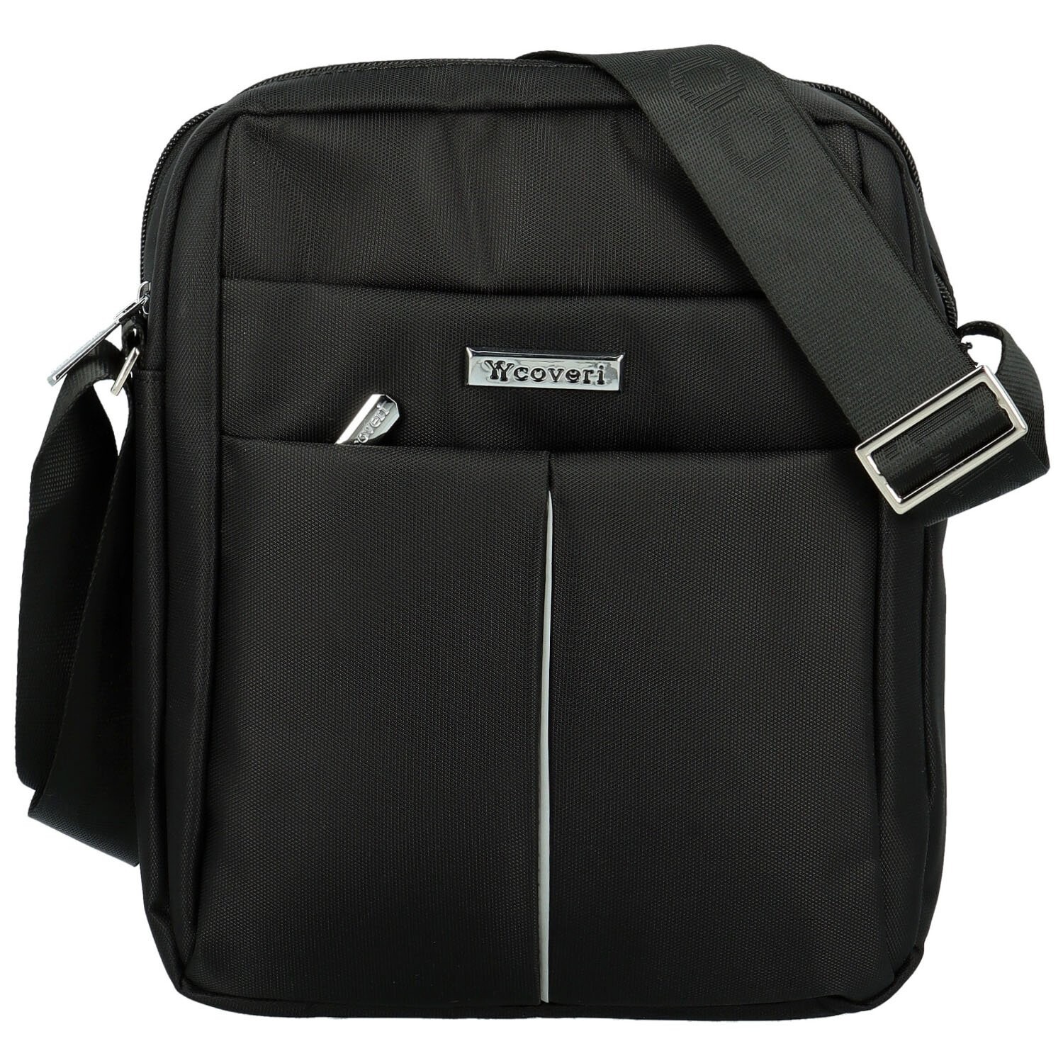 Pánská crossbody taška černá - Coveri Leyre černá