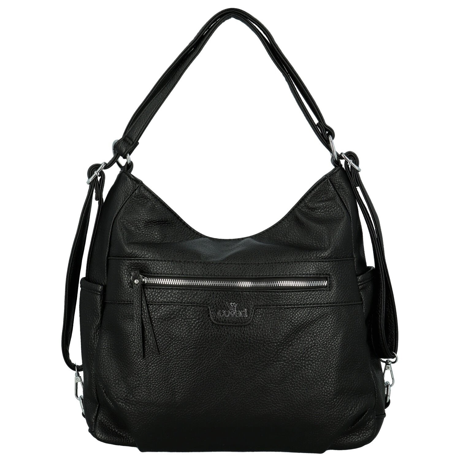 Dámský kabelko/batoh černý - Coveri Jeton černá