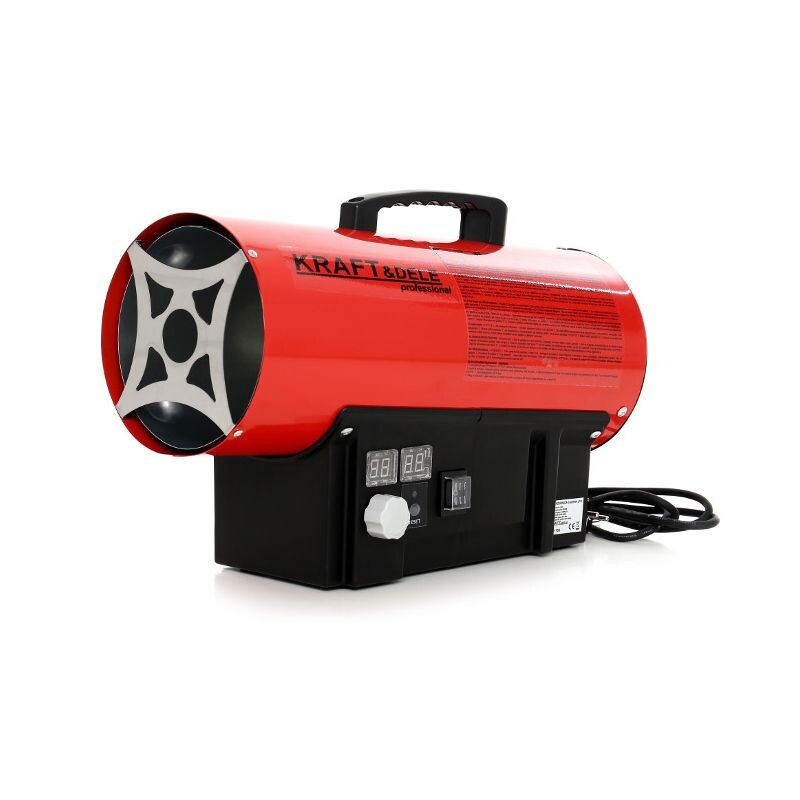 Kraft&Dele plynový ohřívač KD11706 s termostatem - 40 kW