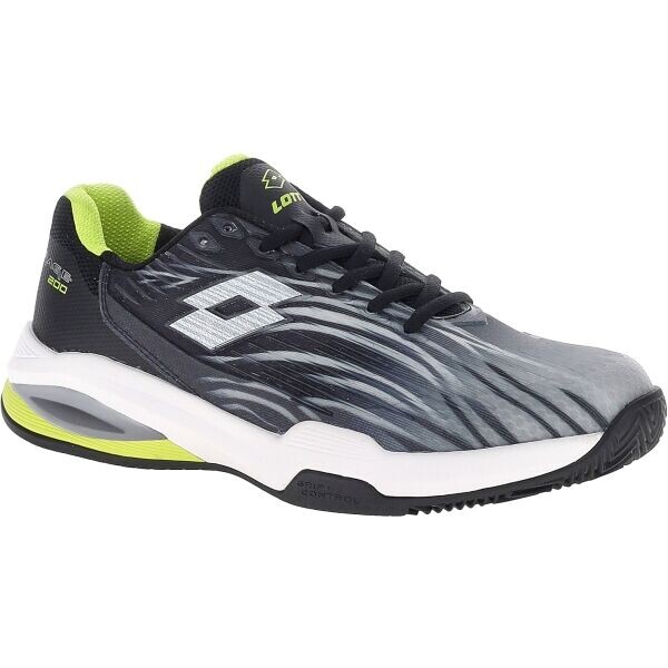 Lotto MIRAGE 200 II PRT CLY Pánské boty na tenis, černá, velikost 42