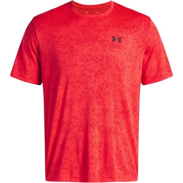 Under Armour TECH TEE PIXELATE Pánské sportovní tričko, červená, velikost