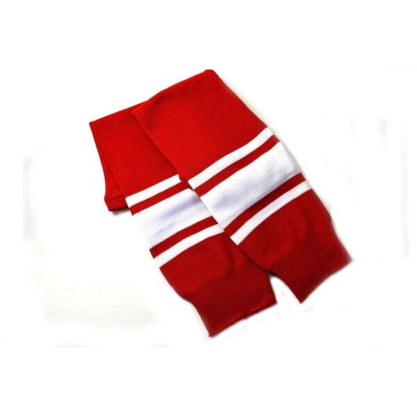 HEJDUK STULPNY JR Stulpny na lední hokej, červená, velikost