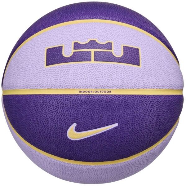 Nike ALL COURT 2.0 8P L JAMES DEFLATED Basketbalový míč, fialová, velikost