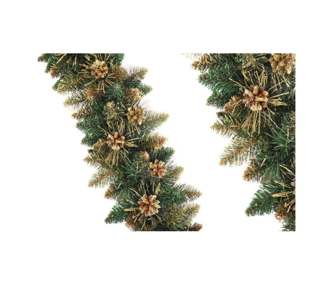 Vánoční dekorace GIRLANDA ONE 100 cm GG24CZŁ100