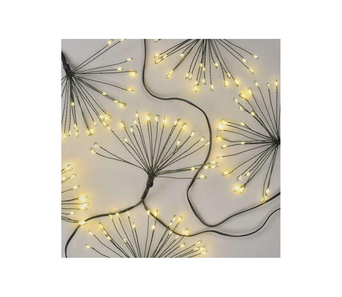 LED Vánoční řetěz 300xLED/8,2m teplá bílá D3AW10