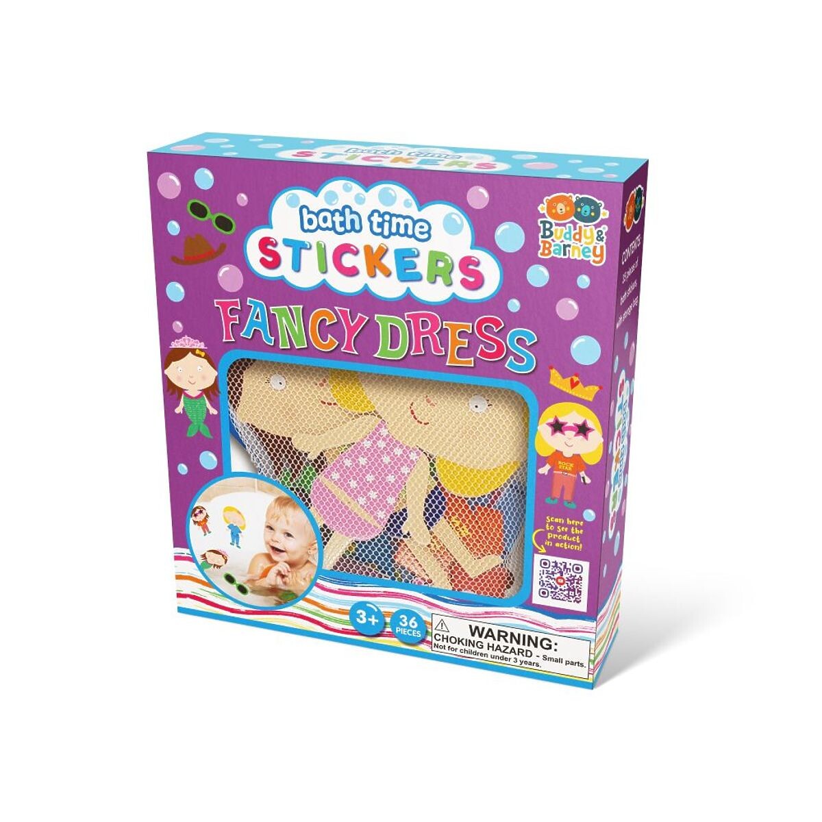 Koupací nálepky - legrační oblečky