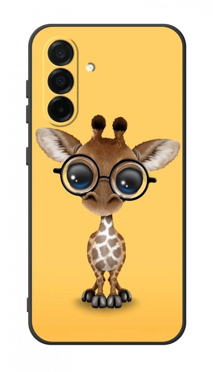 Kryt TopQ Samsung A17 Cute Giraffe 141576