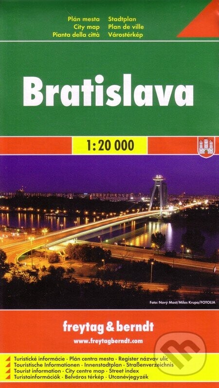 Bratislava 1:20 000 - freytag&berndt