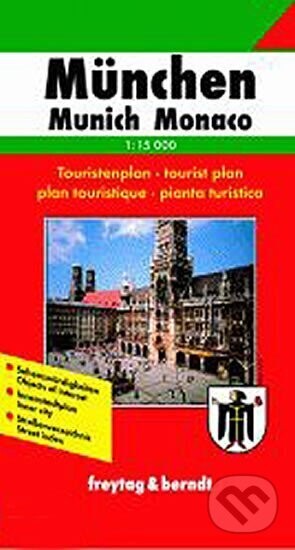 München/Mnichov 1:15/Plán města - freytag&berndt