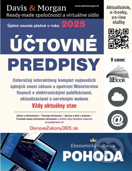 Účtovné predpisy 2025 - DonauMedia