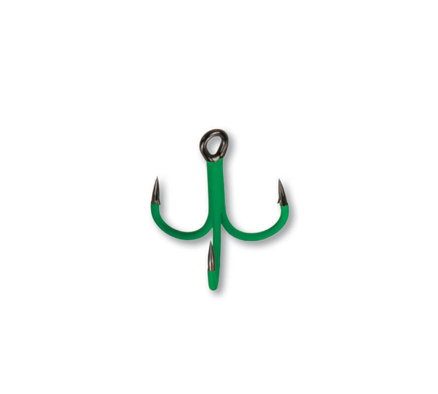 MADCAT - Trojháček A-STATIC TREBLE 6X HOOKS vel. 2/0 4ks