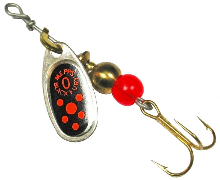 MEPPS - Třpytka COMET Black fury ČERVENÉ TEČKY vel. 2