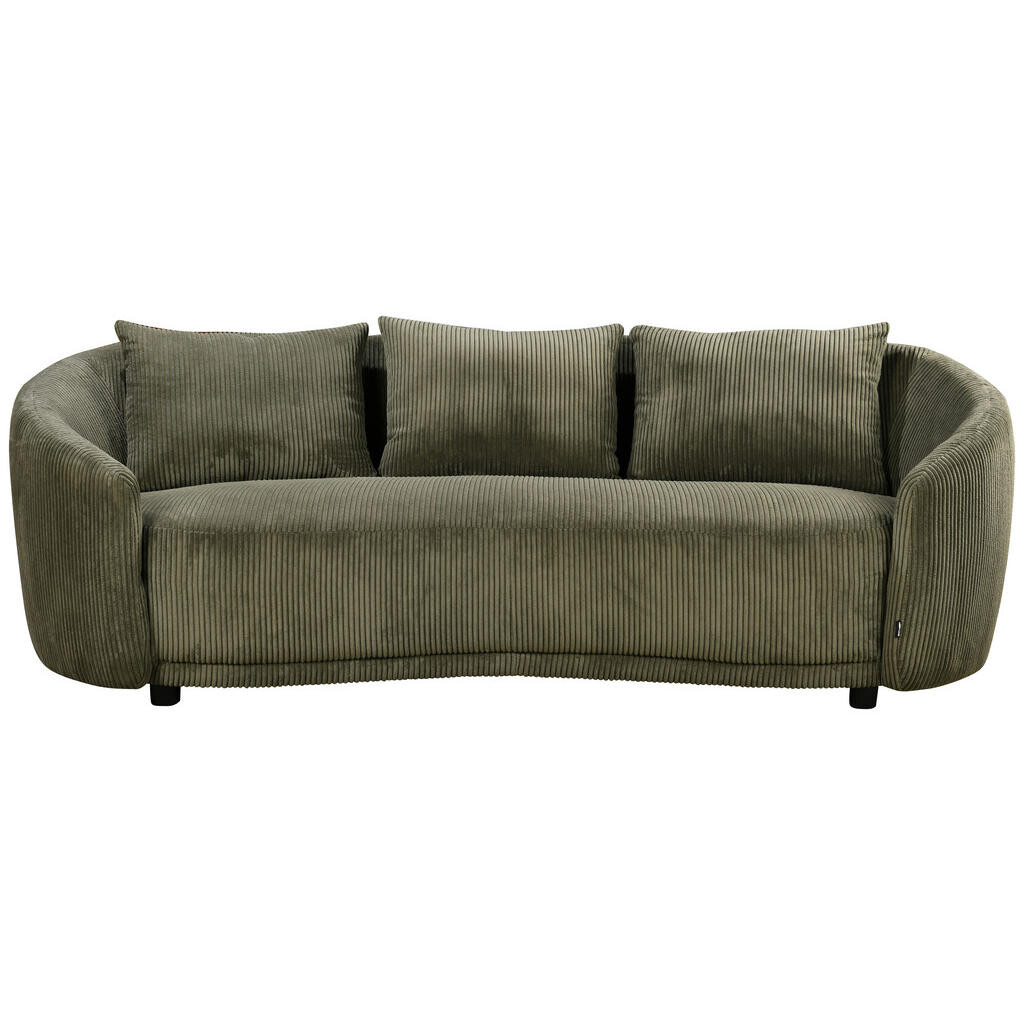 Carryhome TŘÍMÍSTNÁ POHOVKA, plast, textil, olivově zelená