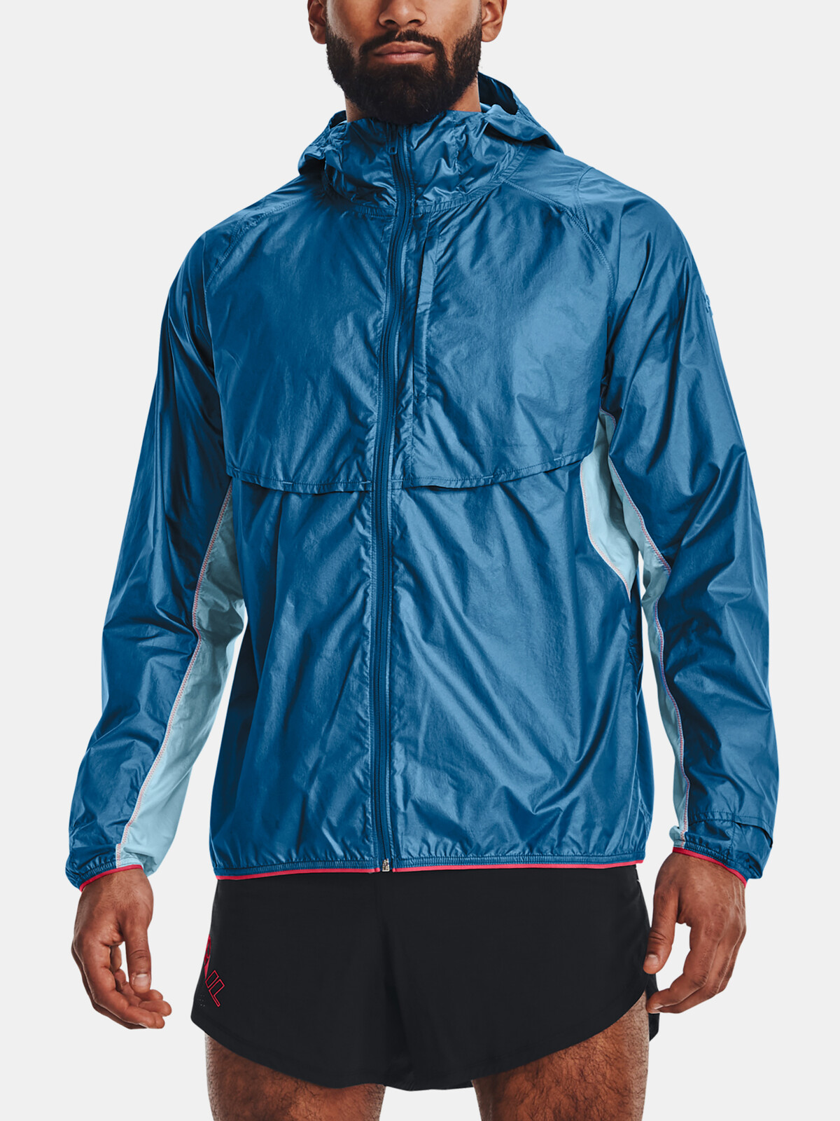 Under Armour Bunda Impasse Trail Jkt-BLU - Pánské