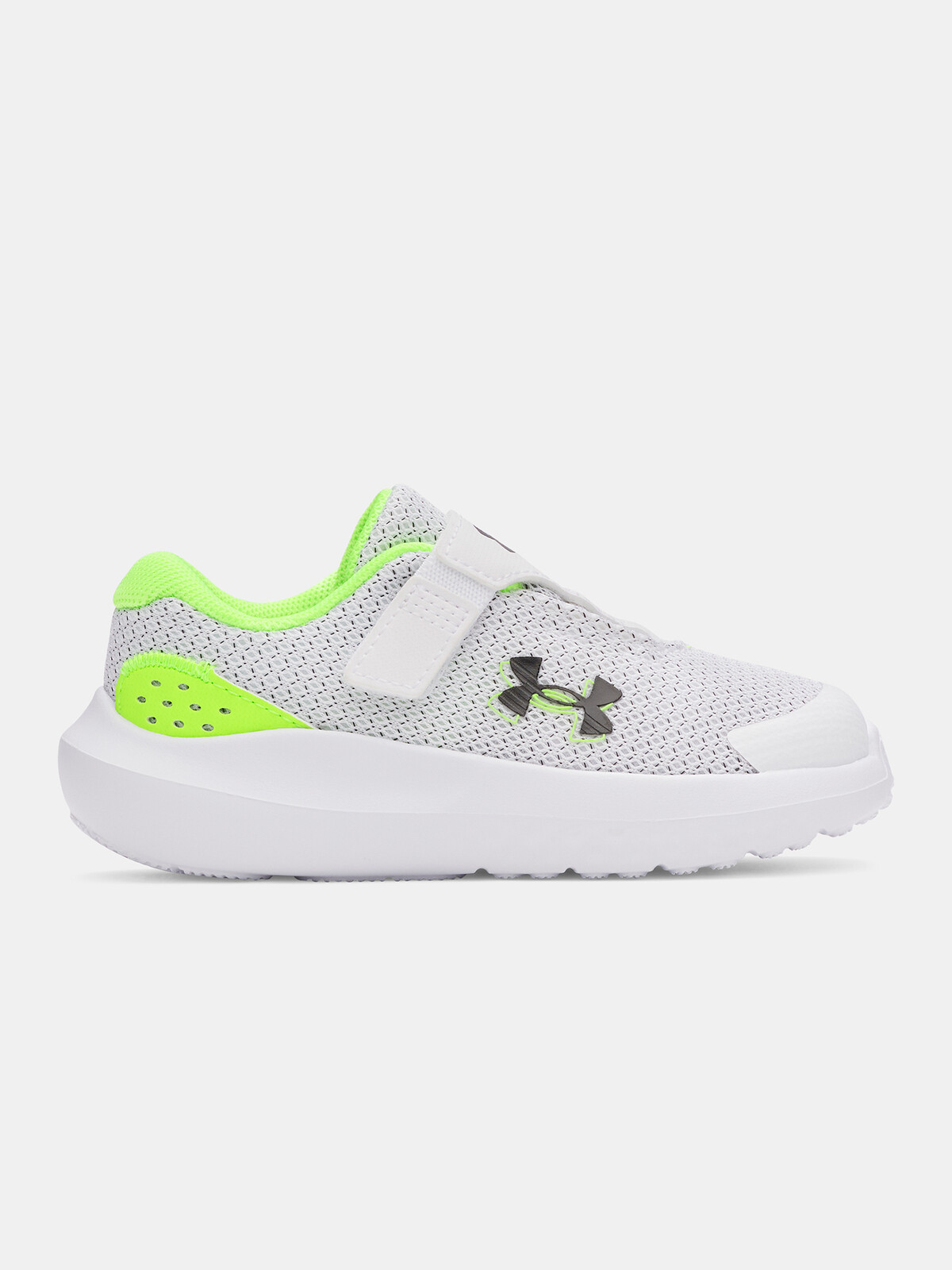Chlapecké boty Under Armour UA BINF Surge 4 AC-WHT - Kluci