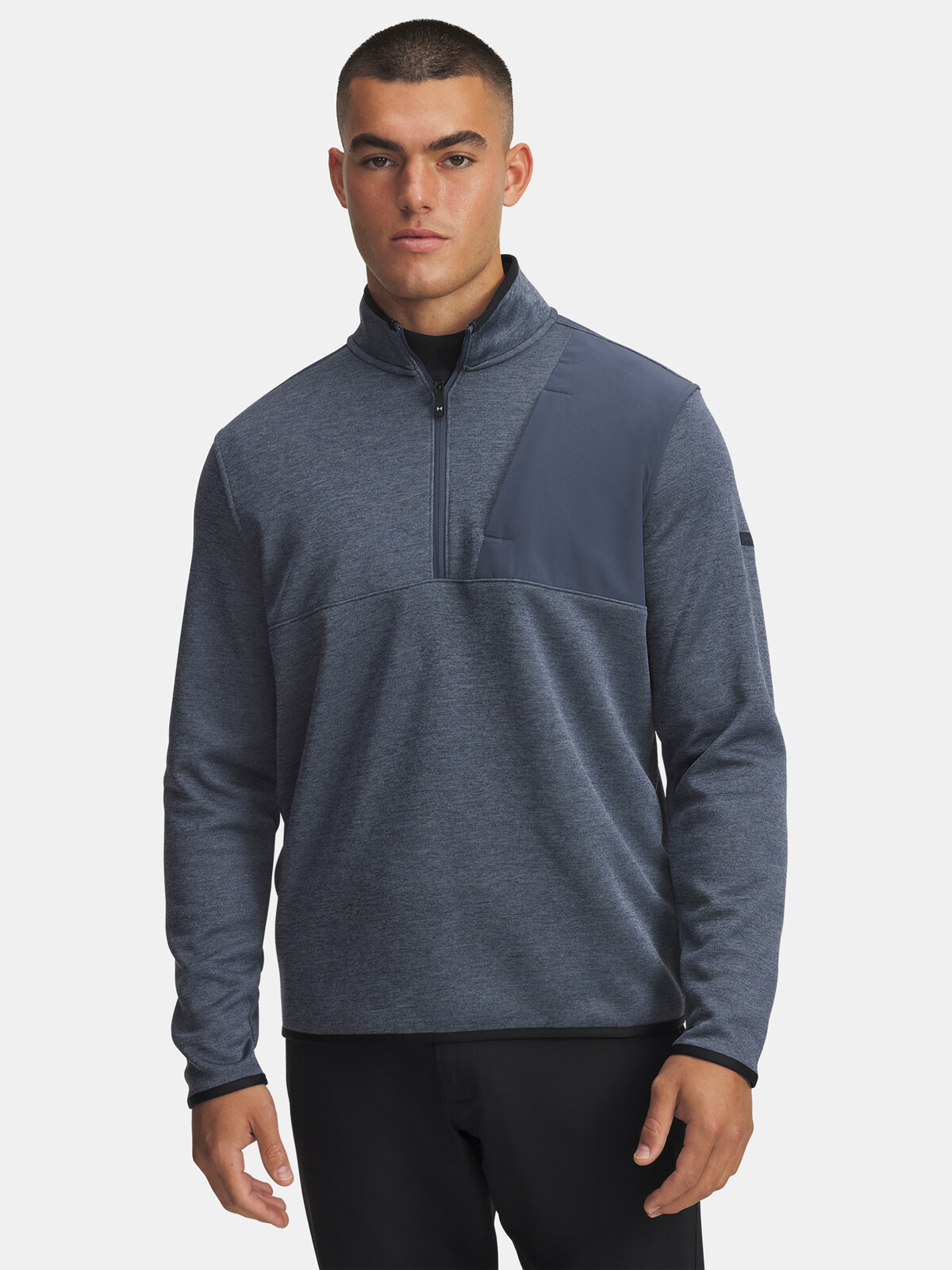Pánská mikina Under Armour UA Drive SweaterFleece HZ-GRY - Pánské