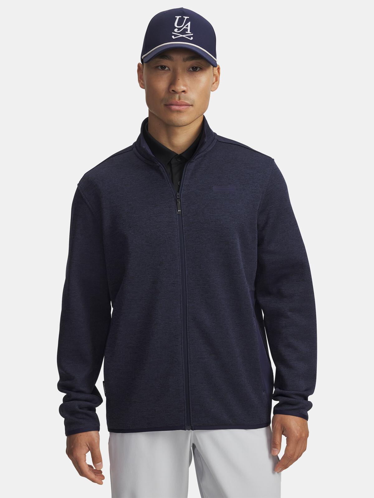 Pánská mikina Under Armour UA Drive Sweaterfleece FZ-BLU - Pánské