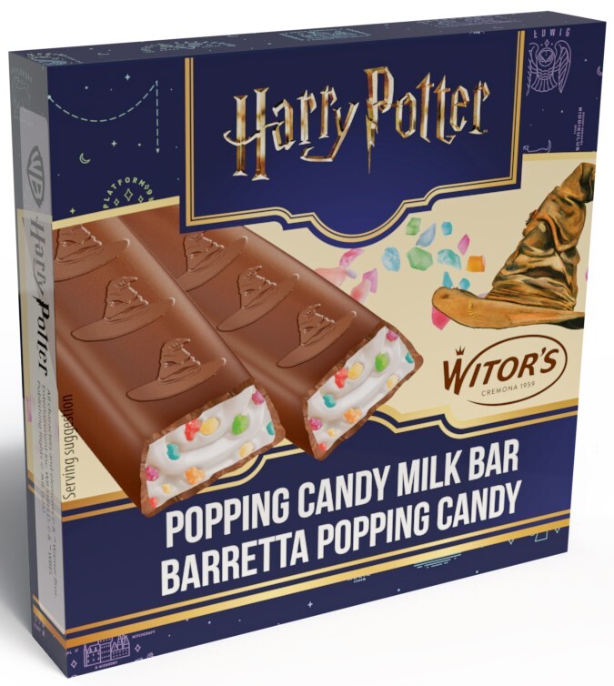 WITORS Harry Potter mini mléčné čokoládky s barevnými křupínkami 50 g